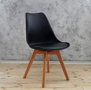 Стілець кухонний COMFORT, кольори білий, сірий, чорний, 1590грн